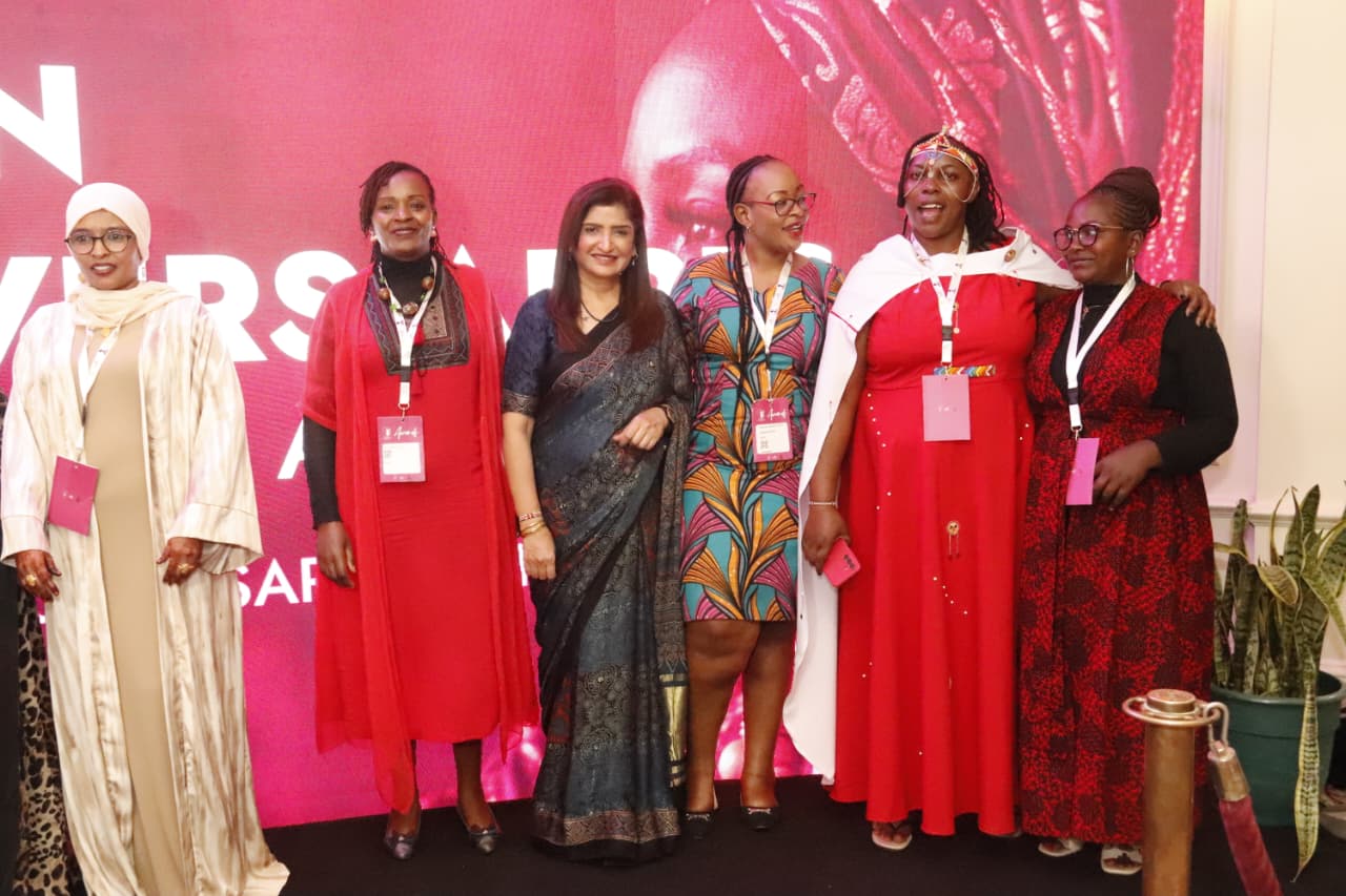 Dr. Sarita Sukhija with women delegates at Women Achievers Africa Conference and Awards 2026