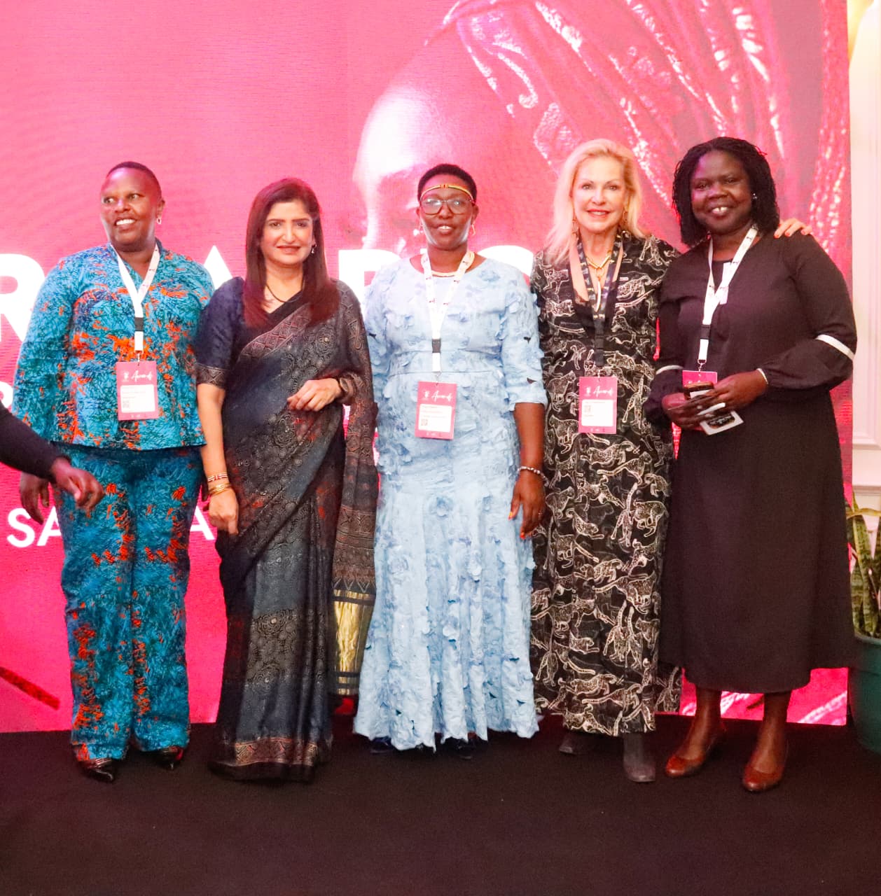 Dr. Sarita Sukhija with international delegates at Women Achievers Africa Conference 2026