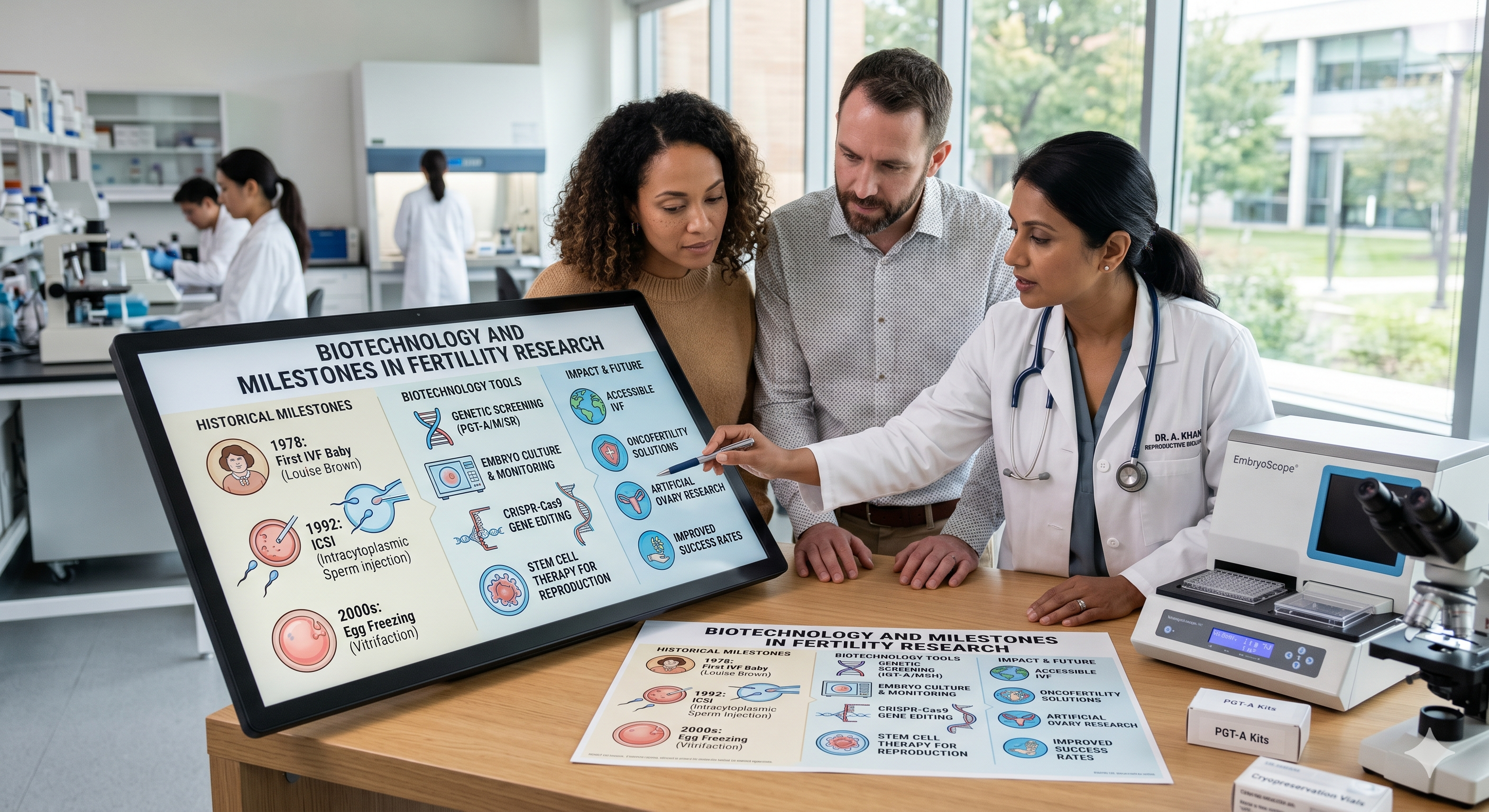The Biotechnology and Milestones in Fertility Research