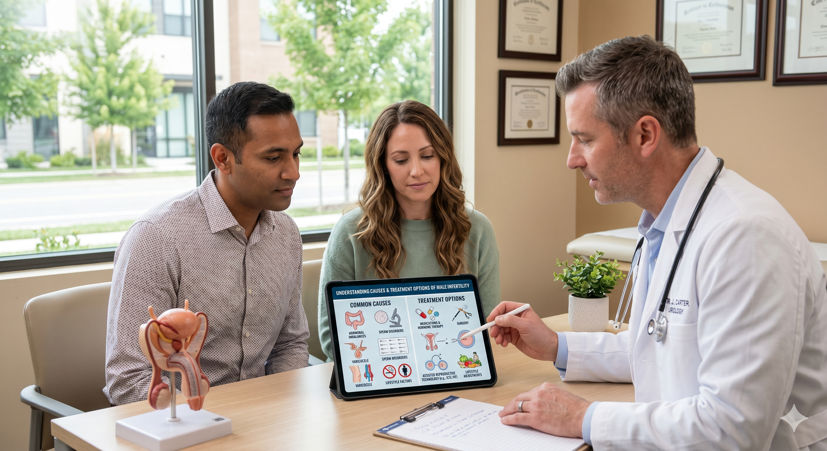 Understanding Causes and Treatment Options of Male Infertility
