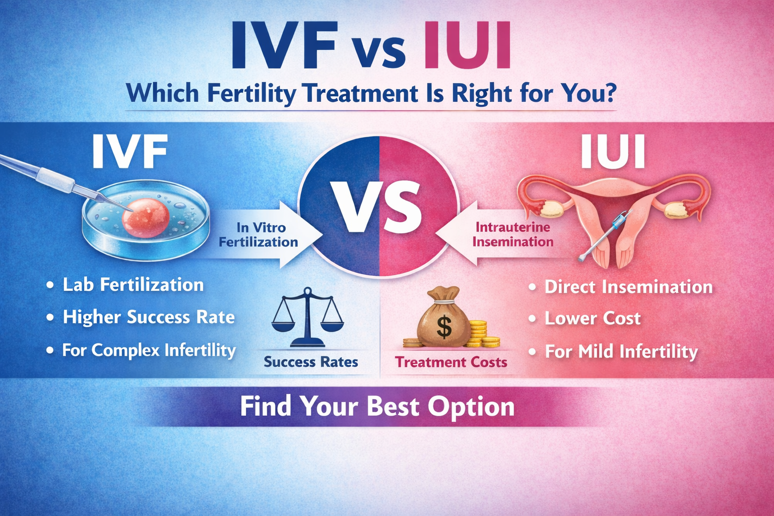 IVF vs IUI: Which Fertility Treatment Is Right for You?